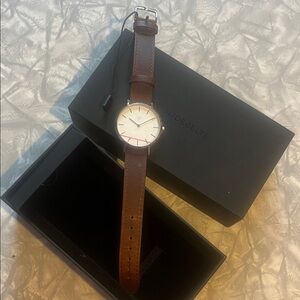 Women's Brown Leather Watch